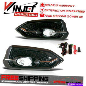 �C�O�� �G�A���p�[�c Winjet 14-15 CIVIC 2DR�o���p�[�t�H�O�����v�L�b�g�z���X�C�b�` - �u���b�N /�N���A Fit Winjet 14-15 Civic 2Dr Bumper Fogs Lamp Kit Wiring Switch - Black / Clear�y���s�A���i�z