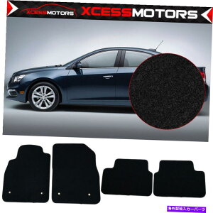 CO GAp[c tBbg08-16V{[N[YtA}bgJ[ybgtg +A4pcubNiC Fits 08-16 Chevrolet Cruze Floor Mats Carpets Front + Rear 4PC Black Nylon