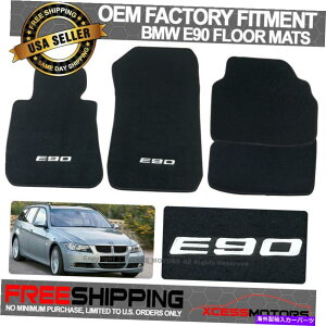CO GAp[c tBbgJX^S06-11 BMW E90 3V[YOEtBbggtA}bgJ[ybgtgA Fits Custom Logo 06-11 BMW E90 3 Series OE Fitment Floor Mats Carpet Front Rear