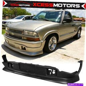 CO GAp[c 98-04V{[S10sbNAbvGNXg[X^Ctgop[bvX|C[hPU Fits 98-04 Chevy S10 Pickup Extreme Style Front Bumper Lip Spoiler Unpainted PU