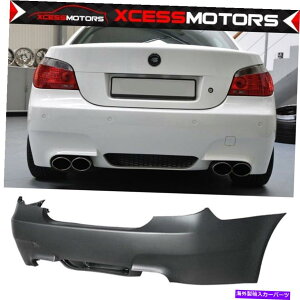 CO GAp[c tBbg04-09 BMW E60 5V[YM5Aop[525i 530i 545icC_uAEgbg Fit 04-09 BMW E60 5-Series M5 Rear Bumper 525I 530I 545I Twin Double Outlets