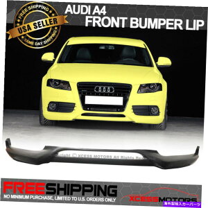 CO GAp[c K09-12AEfBA4 B8 S-LINERGX^Ctgop[bvXvb^[hPU Fits 09-12 Audi A4 B8 S-Line RG Style Front Bumper Lip Splitter Unpainted PU