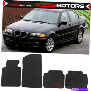 CO GAp[c tBbg99-06 BMW E46 M3 OEubNiCtgAtA}bgCeAJ[ybg Fits 99-06 BMW E46 M3 OE Black Nylon Front & Rear Floor Mats Interior Carpets