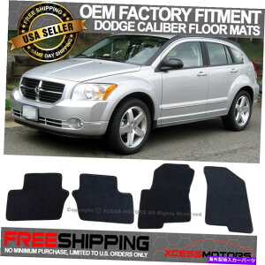 CO GAp[c tBbg07-12_bWLo[OEt@Ng[tBbggtA}bgJ[ybgubNiC Fits 07-12 Dodge Caliber OE Factory Fitment Floor Mats Carpet Black Nylon