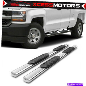 CO GAp[c tBbg15-22Rh /LjIGNXefbhLu6 "ȉ~`̃XeXTChXebvi[to[ Fits 15-22 Colorado /Canyon Extended Cab 6" Oval Stainless Side Step Nerf Bar