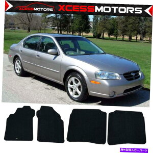 CO GAp[c tBbg00-02Y}LV}IGt@Ng[tBbggtA}bgJ[ybgtgAiC Fit 00-02 Nissan Maxima OE Factory Fitment Floor Mats Carpet Front & Rear Nylon