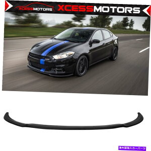 �C�O�� �G�A���p�[�c �t�B�b�g13-16�_�b�W�_�[�gOE�t�@�N�g���[�X�^�C���t�����g�o���p�[���b�v�X�|�C���[���h��PU Fits 13-16 Dodge Dart OE Factory Style Front Bumper Lip Spoiler Unpainted PU