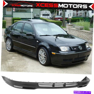 �C�O�� �G�A���p�[�c �t�B�b�g99-05�t�H���N�X���[�Q���W�F�b�^MK4���h��PU�t�����g�o���p�[���b�v�X�|�C���[�O���X�^�C�� Fits 99-05 Volkswagen Jetta MK4 Unpainted PU Front Bumper Lip Spoiler GLI Style