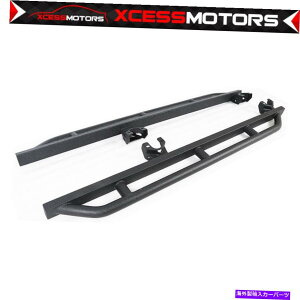 CO GAp[c tBbg07-18W[vO[JK 4hATChXebvA[}[i[to[jO{[h Fits 07-18 Jeep Wrangler JK 4 Door Side Step Armor Nerf Bars Running Boards