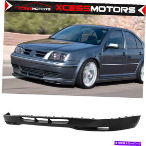 �C�O�� �G�A���p�[�c �t�B�b�g99-04�t�H���N�X���[�Q���S���tMK4�O���X�^�C�����h���t�����g�o���p�[���b�v�X�|�C���[PU Fits 99-04 Volkswagen Golf MK4 GLI Style Unpainted Front Bumper Lip Spoiler PU