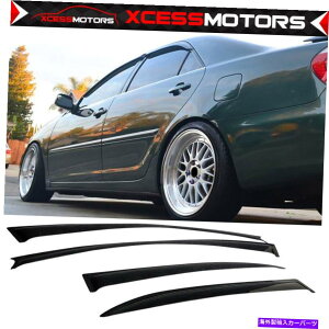 CO GAp[c K02-06g^JXX^CANX[NEBhEoCU[CK[h4PCS Fits 02-06 Toyota Camry Slim Style Acrylic Smoke Window Visors Rain Guard 4PCS