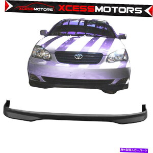 CO GAp[c K05-06g^J[^Cvrhtgop[bvX|C[Xvb^[PP Fits 05-06 Toyota Corolla Type R Unpainted Front Bumper Lip Spoiler Splitter PP