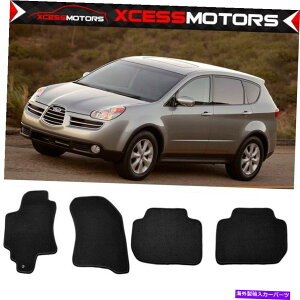 CO GAp[c tBbg06-14XogCxbJOEtBbggubNiCtA}bgJ[ybg4PCSZbg Fits 06-14 Subaru Tribeca OE Fitment Black Nylon Floor Mat Carpets 4PCS Set