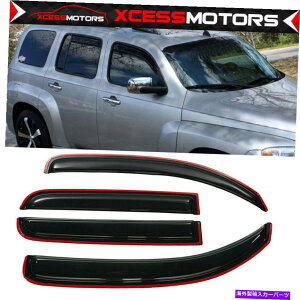 �C�O�� �G�A���p�[�c �K��06-11�V�F�r�[HHR 4�h�A�`���l���C���E�B���h�E�o�C�U�[���z�J�̕Ό���4PCS Fits 06-11 Chevy HHR 4 Door In-Channel Window Visors Sun Rain Deflectors 4PCS�y���s�A���i�z