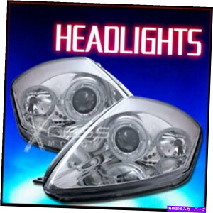 CO GAp[c tBbg00-05OHGNvX2n[vWFN^[NNAwbhCglh rh Fits 00-05 Mitsubishi Eclipse 2 Halo Projector Chrome Clear Headlight LH RH