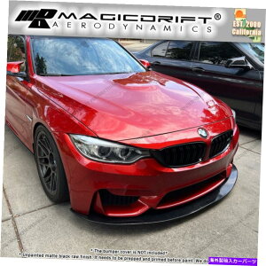 CO GAp[c BMW F80 M3 / F82 M4tgop[tbg`Xvb^[yʃbvfBt[U[p For BMW F80 M3 / F82 M4 Front Bumper Flat Chin Splitter Lightweight Lip Diffuser