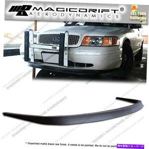 CO GAp[c 98-11tH[hNErNgABbN}bN1MDAX^Ctg`l^oop[bv For 98-11 Ford Crown Victoria Vic Mach1 MDA Style Front Chin Spoiler Bumper Lip