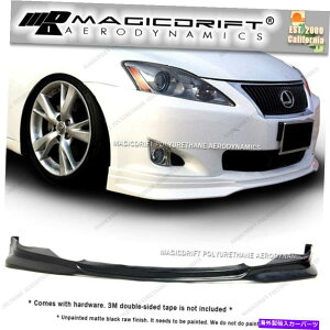 CO GAp[c 2006N2008ÑNTXIS250 / IS350 F-SportX^Ctgop[`X|C[bv For 2006-2008 Lexus IS250 / IS350 F-Sport Style Front Bumper Chin Spoiler Lip