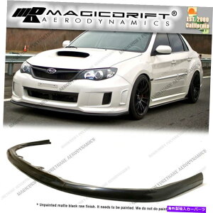 CO GAp[c 11-14̃XoWRX STI CS CS1 T1tgop[bv[[`X|C[Xvb^[ For 11-14 SUBARU WRX STI CS CS1 T1 FRONT BUMPER LIP LOWER CHIN SPOILER SPLITTER