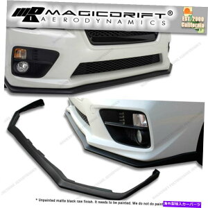 CO GAp[c 2015-2021XoWRX STI V-LIMITED OEX^Ctgop[`bvX|C[ For 2015-2021 Subaru WRX STi V-Limited OE Style Front Bumper Chin Lip Spoiler