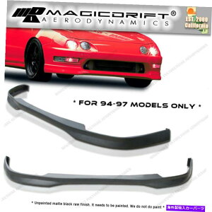 CO GAp[c 1994-1997 ACURA INTEGRA ITR USDM TYPE R DC2tgop[`bvE^ For 1994-1997 Acura Integra ITR USDM Type R DC2 Front Bumper Chin Lip Urethane