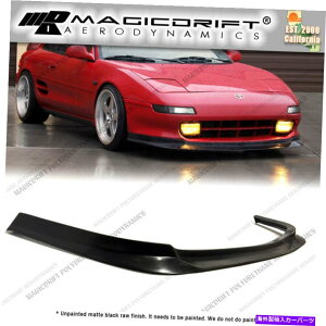 CO GAp[c 91-99g^MR2 MK2 SW20 CRXX^Ctgop[bv`X|C[E^ For 91-99 Toyota MR2 MK2 SW20 CrX Style Front Bumper Lip Chin Spoiler Urethane