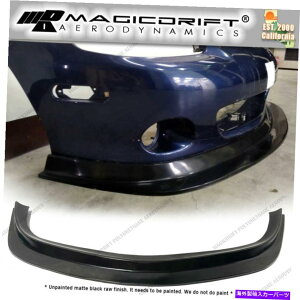 �C�O�� �G�A���p�[�c 01-05�}�c�_MX-5 MDA�g���b�N�t�����g�o���p�[���b�v�X�|�C���[�X�v���b�^�[�X�[�p�[�~�A�^ For 01-05 Mazda MX-5 MDA Track Front Bumper Lip Spoiler Splitter Super Miata�y���s�A���i�z
