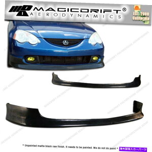 �C�O�� �G�A���p�[�c 02-04 ACURA RSX DC5�^�C�vR ITR TR�X�^�C���|���E���^���o���p�[�t�����g���b�v For 02-04 Acura RSX DC5 Type R ITR TR Style Poly Urethane Bumper Front Lip