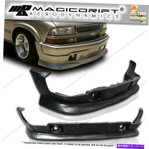 CO GAp[c 98 99 01 02 03 04 CHEVY S10 EXTROME STYLEFRONTop[bv{fBLbg For 98 99 01 02 03 04 CHEVY S10 Pickup EXTREME StyleFront BUMPER LIP Body kit