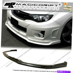 CO GAp[c 11-14̃XoWRX STI CS CS2 T2tgop[bv[[`X|C[Xvb^[ For 11-14 SUBARU WRX STI CS CS2 T2 Front Bumper Lip LOWER CHIN SPOILER SPLITTER