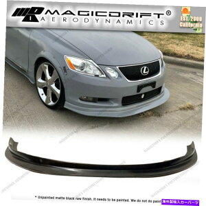 CO GAp[c 06-07NTXGS300 GS350 GS430 MDAX^Ctgop[`bvVIP{fBLbg For 06-07 Lexus GS300 GS350 GS430 MDA Style Front Bumper Chin Lip VIP Body Kit