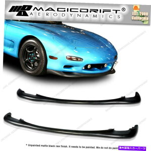 CO GAp[c 93-96}c_Rx7 FD FD3S Kouki R1 R2tgop[`l^obvE^ For 93-96 Mazda RX7 FD FD3S Kouki R1 R2 Front Bumper Chin Spoiler Lip Urethane