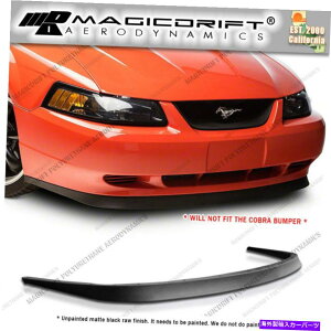 CO GAp[c 99 00 01 02tH[h}X^ORuSVT OEX^Ctgop[`bvX|C[GT V8 99 00 01 02 FORD MUSTANG COBRA SVT OE STYLE FRONT BUMPER CHIN LIP SPOILER GT V8
