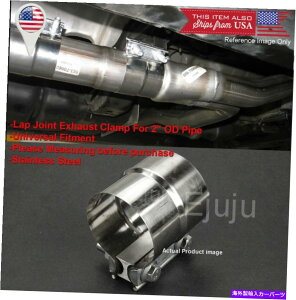 CO GAp[c A~_X`[bvWCgNvX[uohRlN^tBbgtH[h2 "rCpCv Aluminized Steel Lap Joint Clamp Sleeve Band Connector Fit Ford 2" Exhaust Pipe