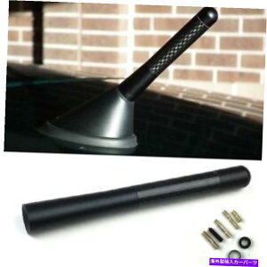 CO GAp[c 4.7 "C`ubNFM/AMA~jE/J[{t@Co[XN[I^CvV[gWIAei 4.7" Inch Black FM/AM Aluminum/Carbon Fiber Screw-On Type Short Radio Antenna