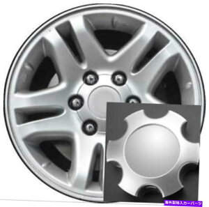 CO GAp[c 2܂4zC[Vo[Z^[nuLbvtBbg03-07g^ZRAchzC[ 2 or 4 Wheel Silver Center Hub Caps Fit 03-07 Toyota Sequoia Tundra Wheel Rim