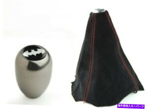 �C�O�� �G�A���p�[�c Tyer R Gunmetal Manual Stick Shift 3D Batman Shift Knob + Red Stitch Suede Boot TYER R GUNMETAL MANUAL STICK SHIFT 3D BATMAN SHIFT KNOB + RED STITCH SUEDE BOOT�y���s�A���i�z