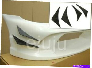 CO GAp[c V|E^tgop[bvJi[hXvb^[fBt[U[tbp[h NEW POLYURETHANE FRONT BUMPER LIP CANARD SPLITTER DIFFUSER FLIPPERS UNPAINTED