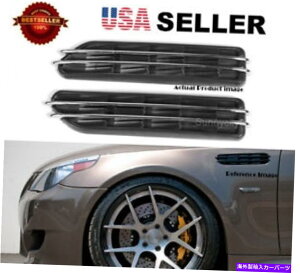 CO GAp[c 2 PCS 9.5 "x 2"ؑubNtF_[OzCGAxgg^NTX 2 Pcs 9.5" x 2" ABS Decor Black Fender Grill Intake Air Vent For Toyota Lexus