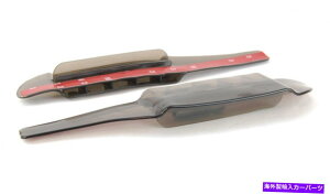 CO GAp[c X[NAr[TCh~[tLVuTVF[hCoCU[Qd@ Smoke Rear View Side Mirror Flexible Sun Shade Rain Visor Vortex Generator