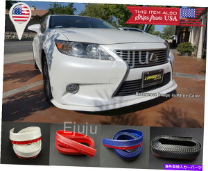 CO GAp[c 100 "PUJ[{GtFNgop[bv`oXgGvveN^[Xo... 100" PU Carbon Effect Bumper Lip Chin Valance Trim Apron Protector For Subaru...