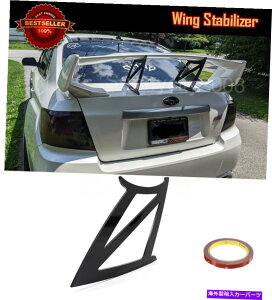 CO GAp[c 1 x G1OXubNX|C[EBOX^rCU[T|[gtBbg11-14XoWRX STI 1 x G1 Gloss Black Spoiler Wing Stabilizer Support Fit 11-14 Subaru WRX STI