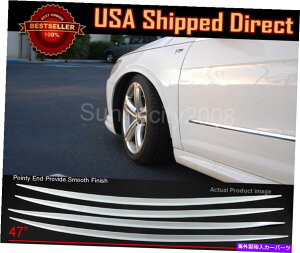 CO GAp[c 4s[X_ȃX47 "tF_[tAbvGNXeVveN^[g^TCI 4 Pieces Flexible Slim 47" Fender Flare Lip Extension Protector For Toyota Scion