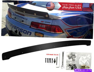 CO GAp[c }bgubNfbLbhEBOX|C[EBbJ[r +c[tBbg14-15J}Z28X|C[ Matt Black Decklid Wing Spoiler Wickerbill + Tool Fit 14-15 Camaro Z28 Spoiler
