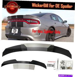 CO GAp[c G2AObVuȃfbLbhtbvEBbJ[rtBbg15-21[dSRTwLbgX|C[ G2 Aggressive Decklid Flap Wicker bill Fit 15-21 Charger SRT Hellcat Spoiler