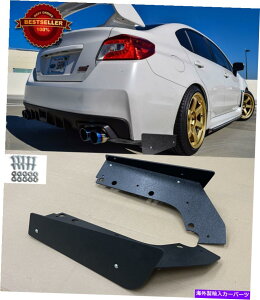 CO GAp[c G3Aop[bvXpbcEBObgXvb^[Ji[hGvtBbg15-21XoWRX STI G3 Rear Bumper Lip Spats Winglet Splitter Canard Aprons Fit 15-21 Subaru WRX STI