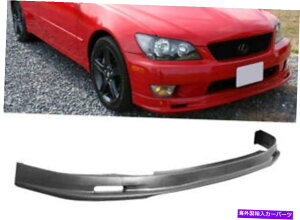 CO GAp[c 2001N2005ÑNTXIS300}OE^tgop[bvX|C[{fBLbg FOR 2001-2005 LEXUS IS300 MUG URETHANE FRONT BUMPER LIP SPOILER BODY KIT