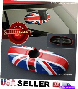 CO GAp[c jIWbNUKAr[~[Jo[Lbv~jR55 R56 R57 R59 ... !! USA !! Union Jack UK Rear View Mirror Cover Cap For MINI R55 R56 R57 R59... !!USA!!