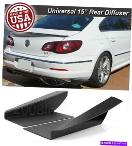CO GAp[c 15 "G3Aop[bv_EtH[XGvXvfBt[U[Ji[hg^TCÎ߂̃Ji[h 15" G3 Rear Bumper Lip Downforce Apron Splitter Diffuser Canard For To