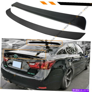 CO GAp[c 2013-2020 LEXUS GS350 GS450 F SPORT TRUNK LID + WD REAR ROOFEBhEX|C[ FOR 2013-2020 LEXUS GS350 GS450 F SPORT TRUNK LID + WD REAR ROOF WINDOW SPOILER